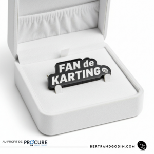 Épinglettes FAN DE KARTING