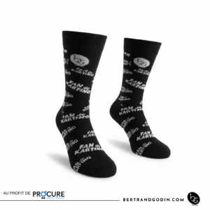 Chaussettes "Fan de karting"